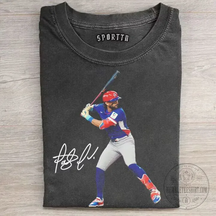 Fernando Tatis Jr. Baseball Player Signature Graphic T-Shirt 2 Fernando Tatis Jr. Baseball Player Signature Graphic T-Shirt